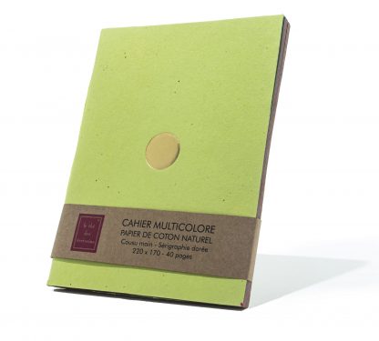 Cahier Classic Multicolore Vert Anis