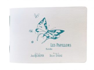 Carnet esquisse Toulouse Lautrec "Les Papillons"